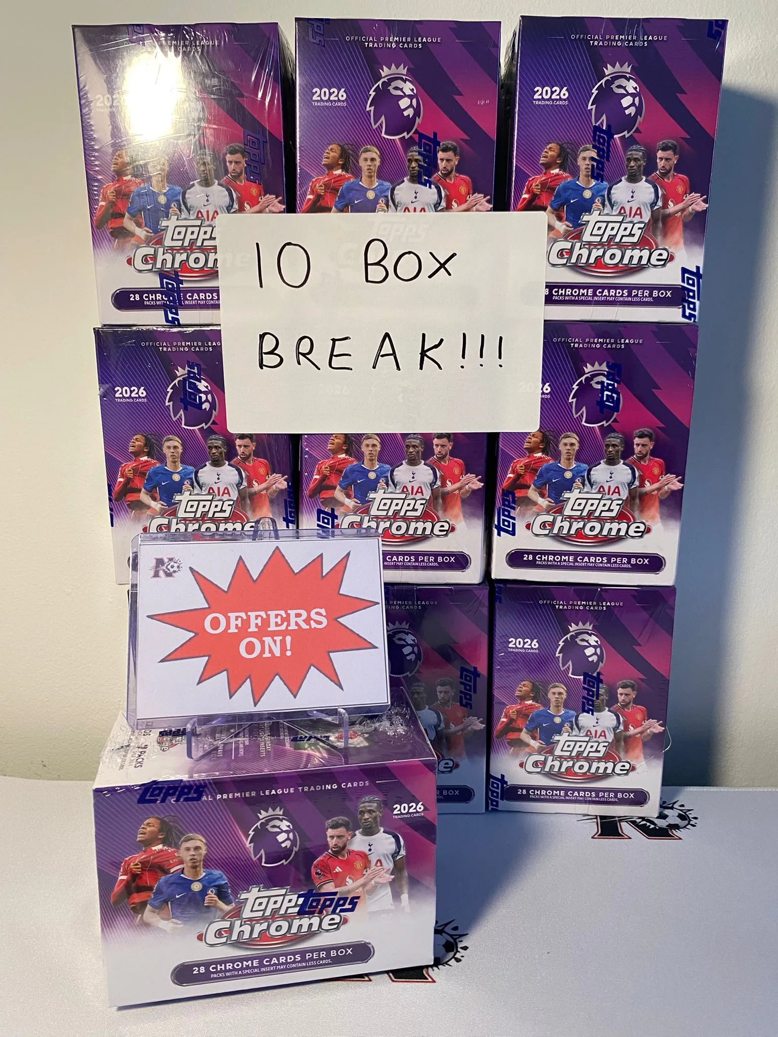 10 BOX PREMIER LEAGUE CHROME!!! PYT!!!
