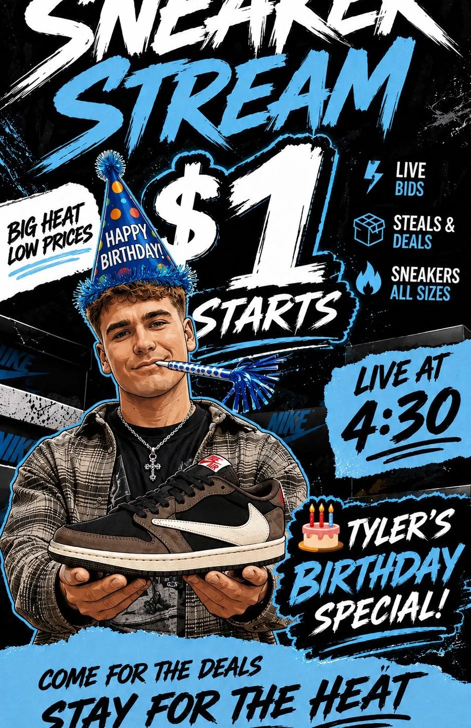 Thumbnail for live show