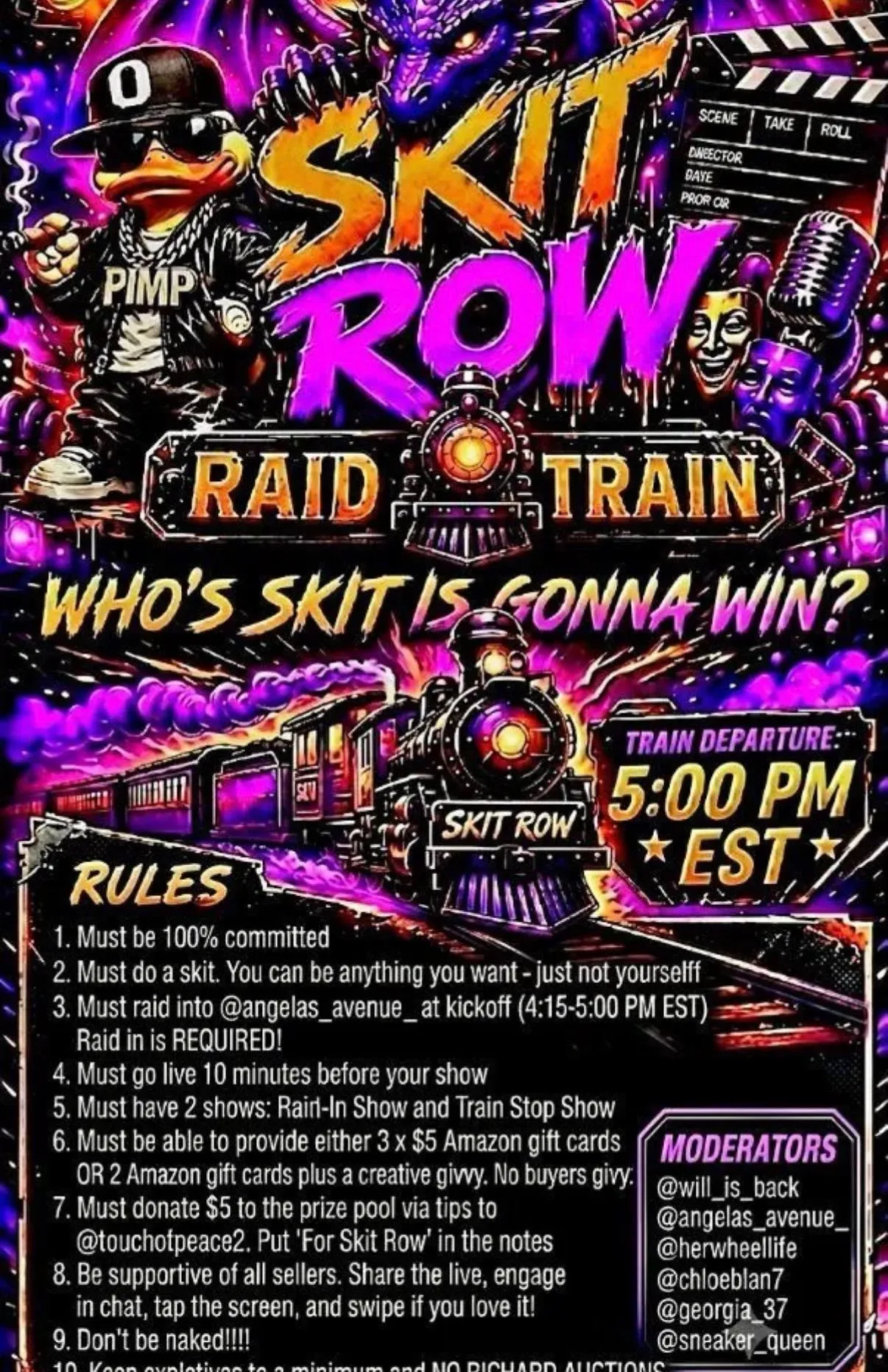 Thumbnail for live show