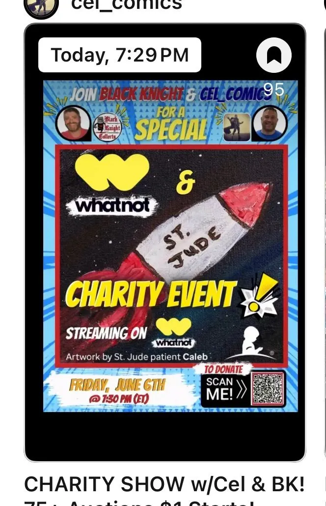 Thumbnail for live show