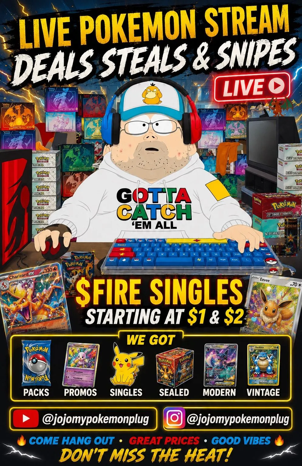 Thumbnail for live show