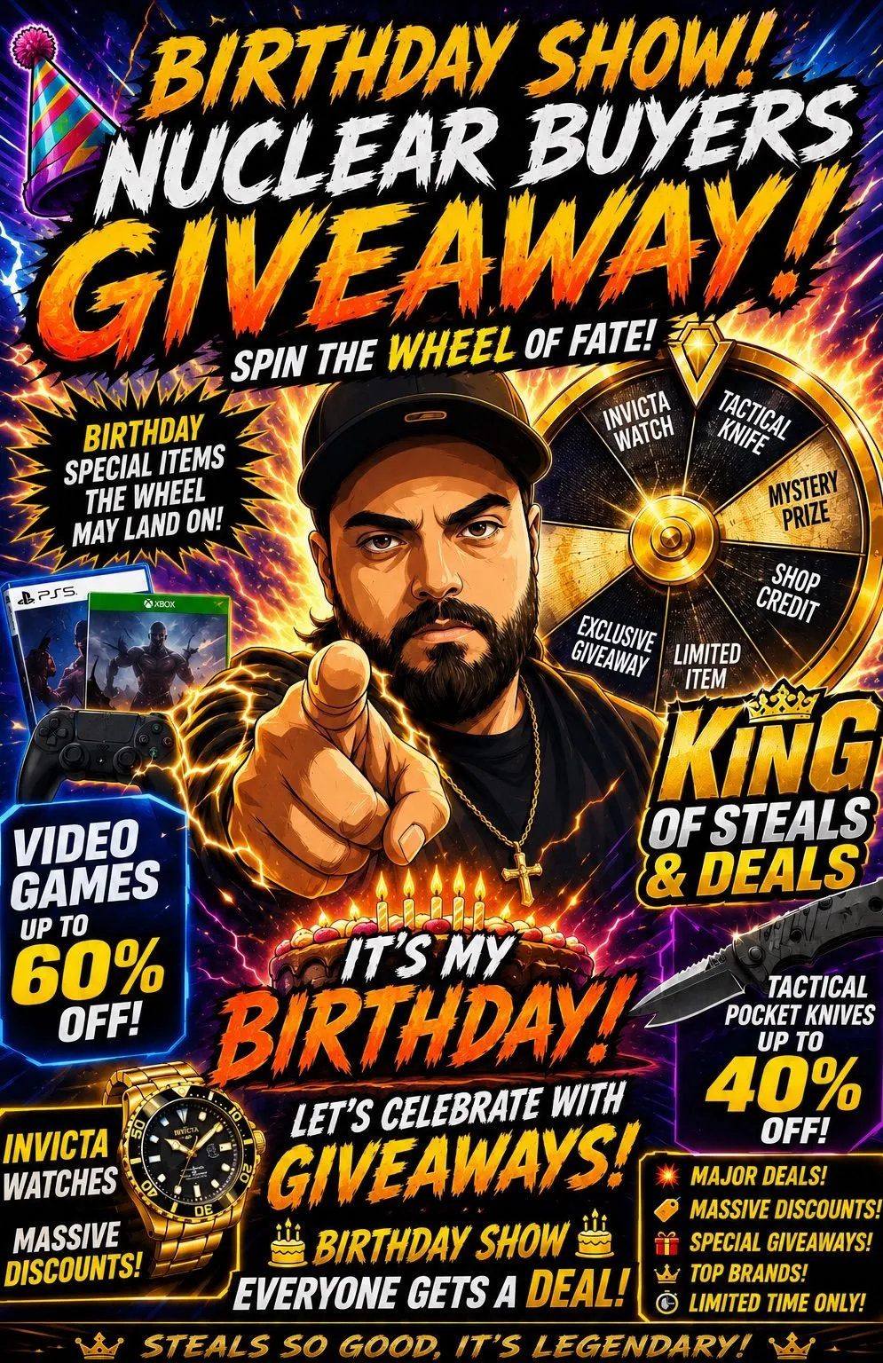Thumbnail for live show