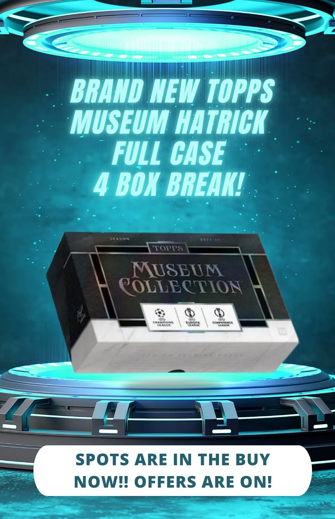 CASE BREAK HATRICK MUSEUM 4 BOX BREAK!