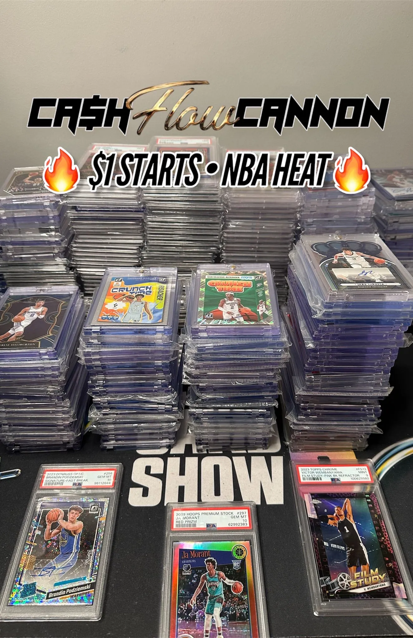 Thumbnail for live show