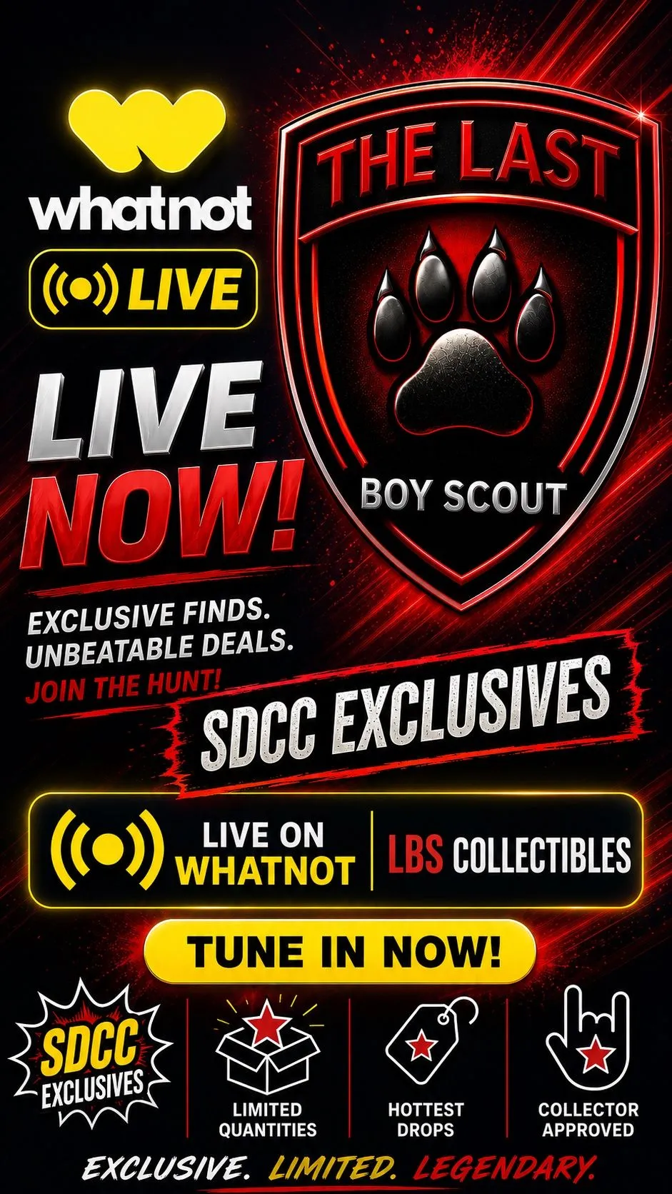Thumbnail for live show