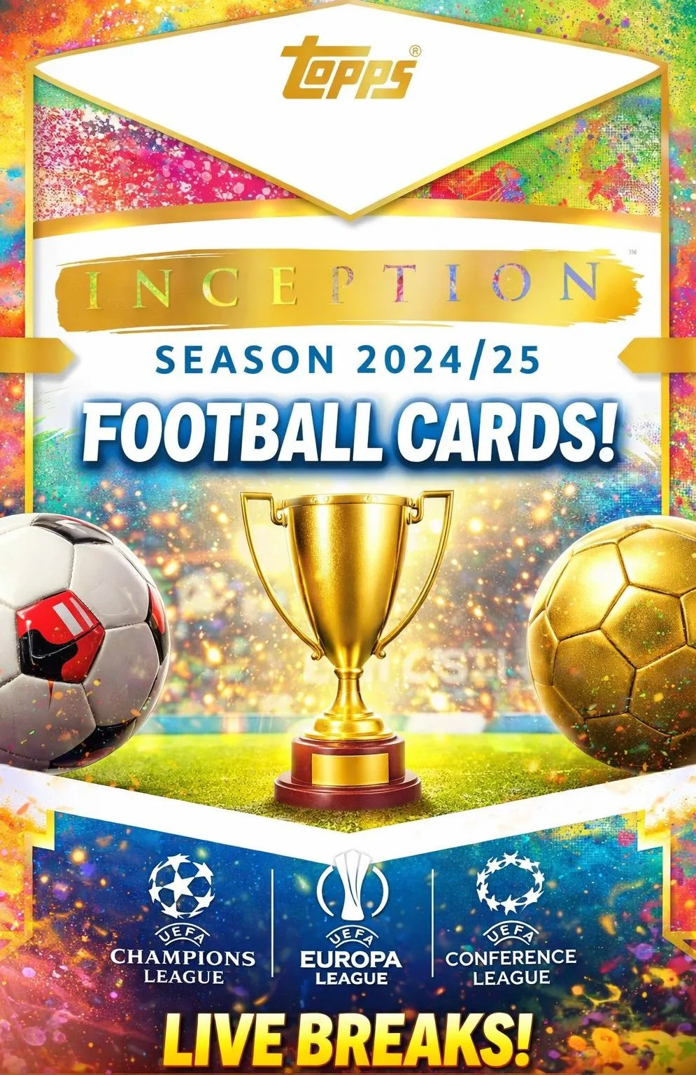 🔥 BRAND NEW 24/25 TOPPS UCC INCEPTION! 🔥