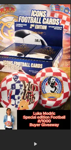🇬🇧 Club Legacyz Icons 2nd Edition! + Luka Modric Special Edition Football Buyer Giveaway!!