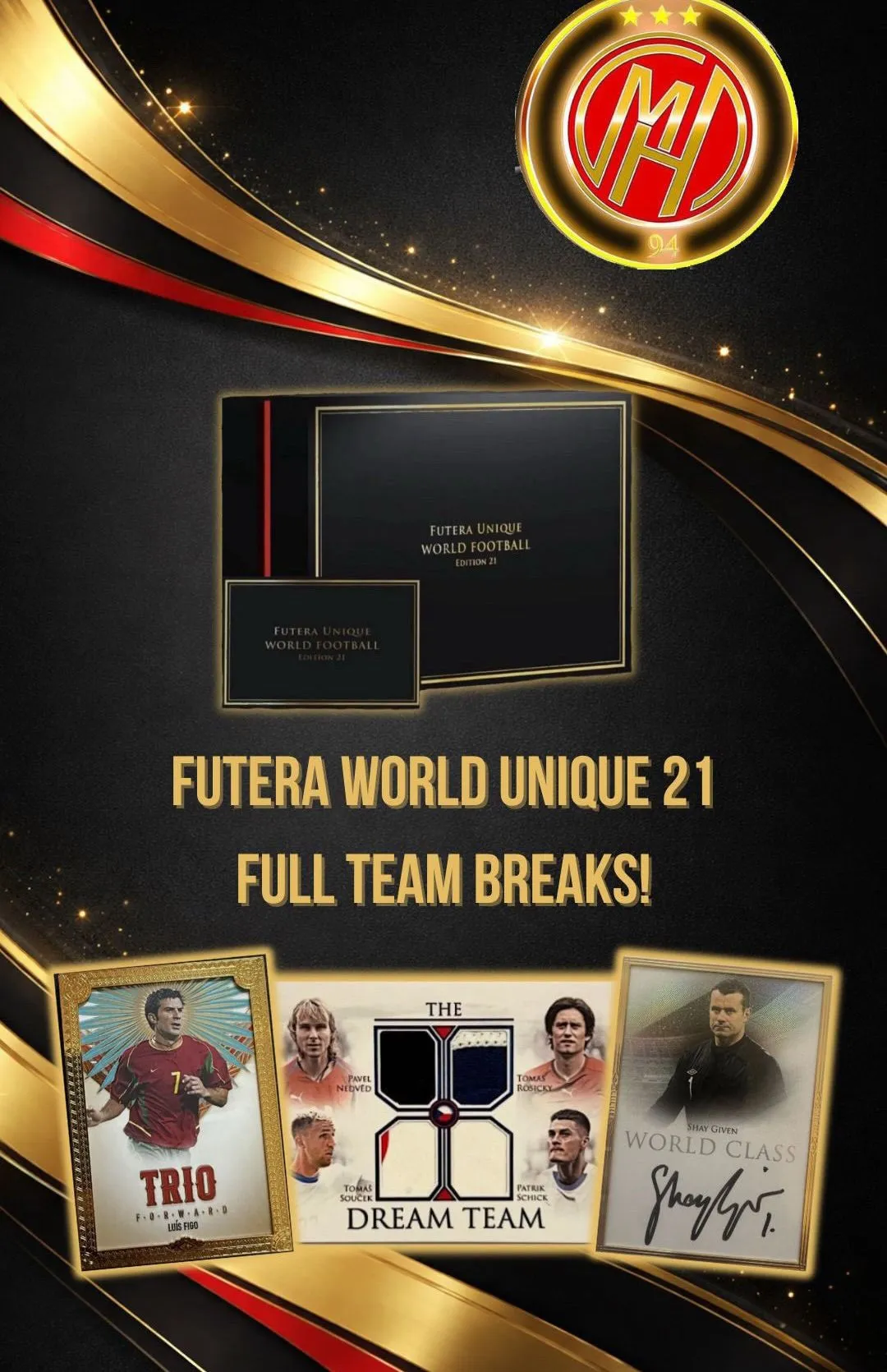 £1 starts futera world unique!