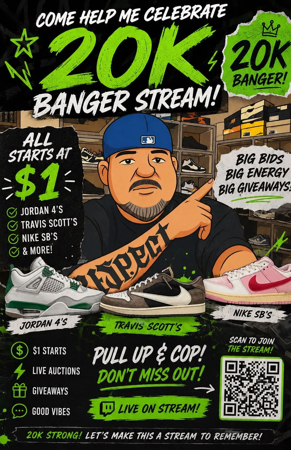 Thumbnail for live show