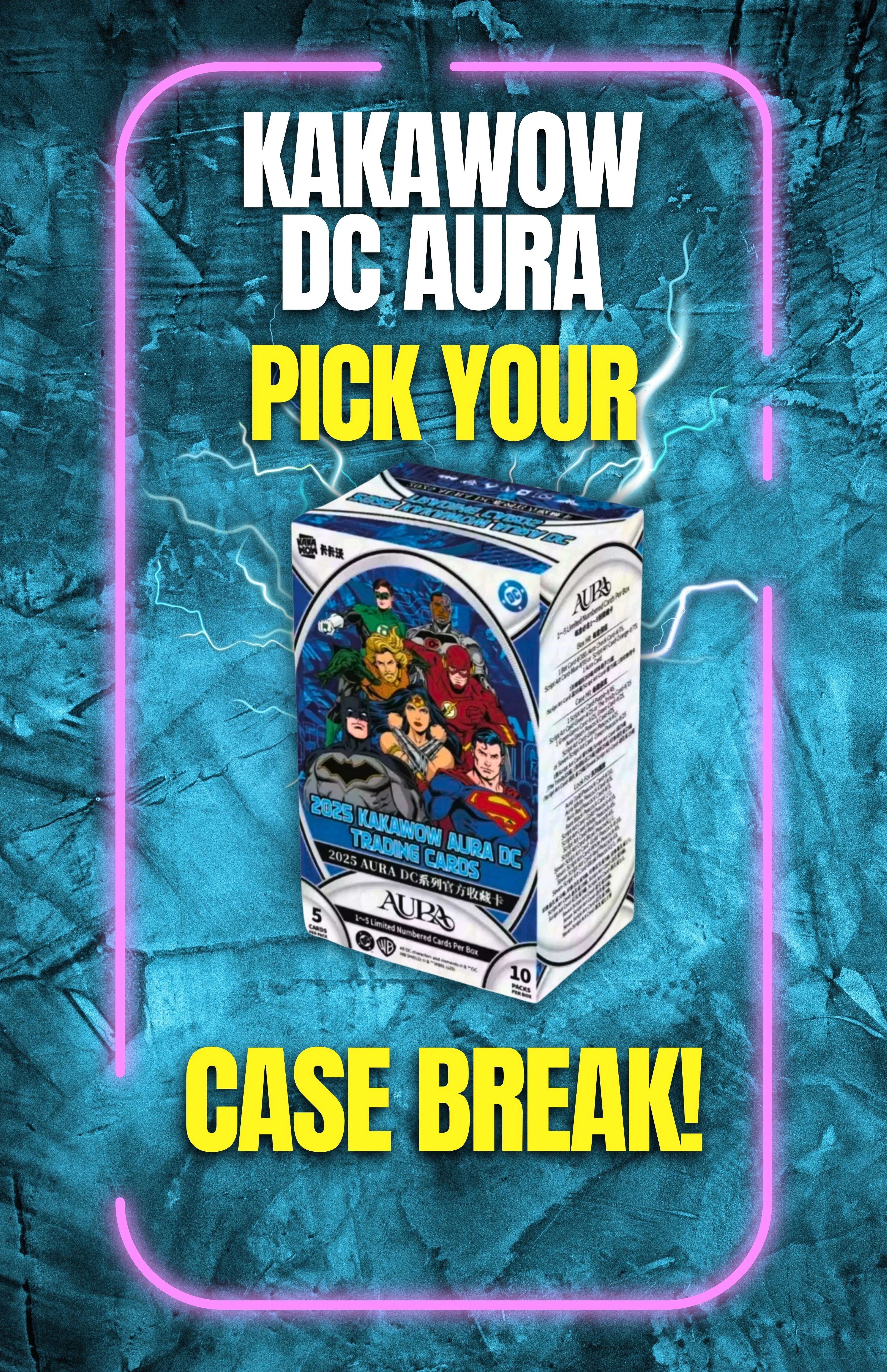 SPOTS LIVE! 🔥KAKAWOW DC AURA CASE BREAK!!! 🔥
