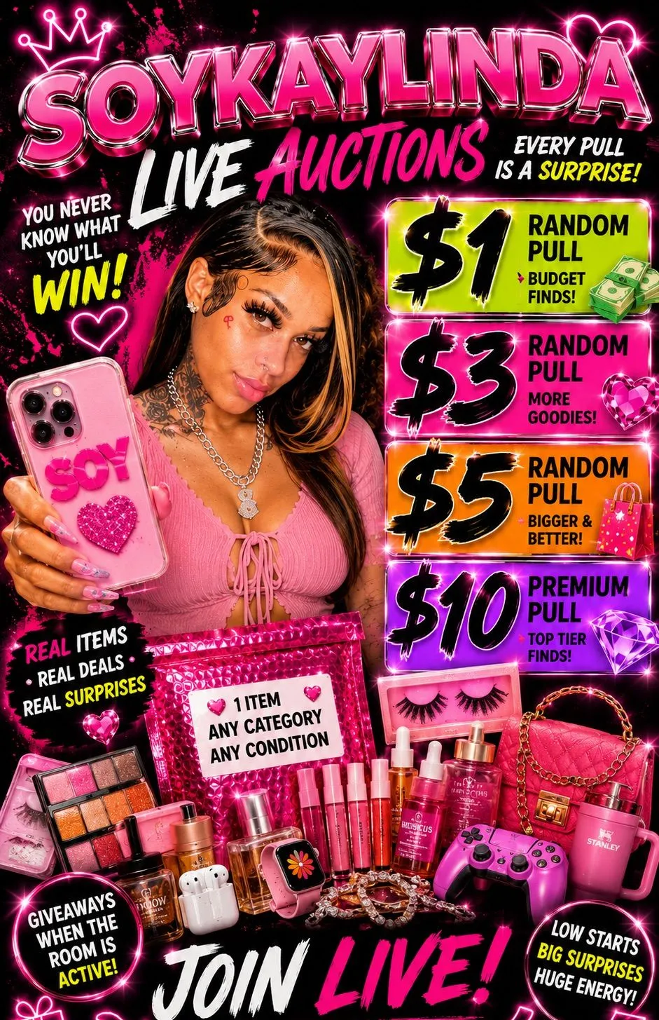 Thumbnail for live show