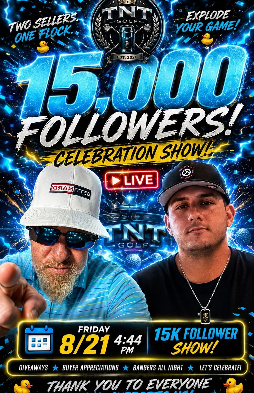 Thumbnail for live show