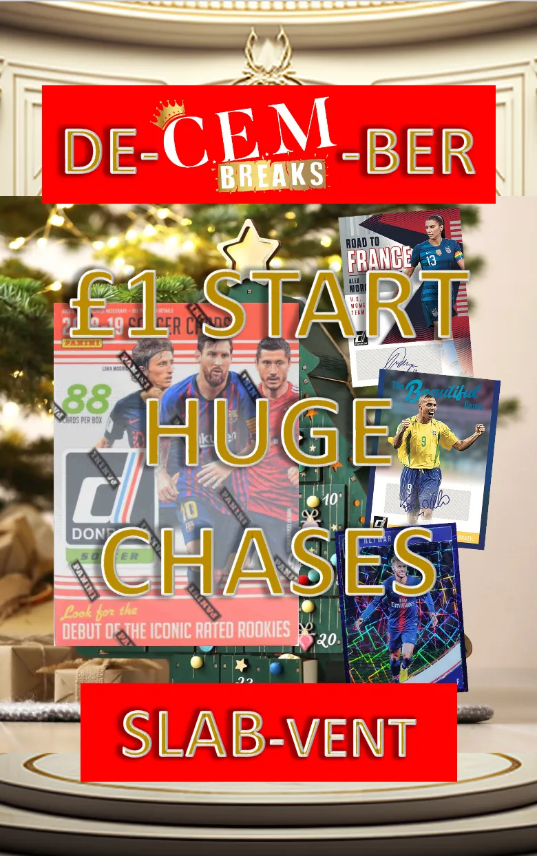 DE-CEM-BER SLAB-VENT £1 DONRUSS 18/19 & MYSTERY PACK GIVVYS!!