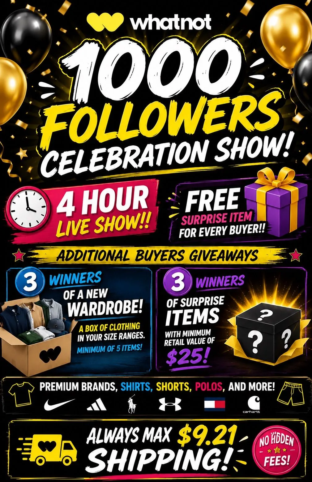 Thumbnail for live show