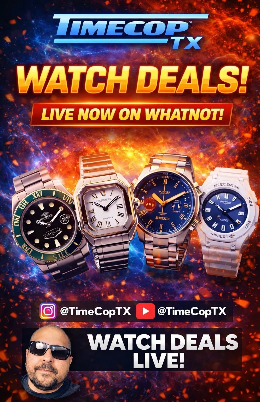 Thumbnail for live show