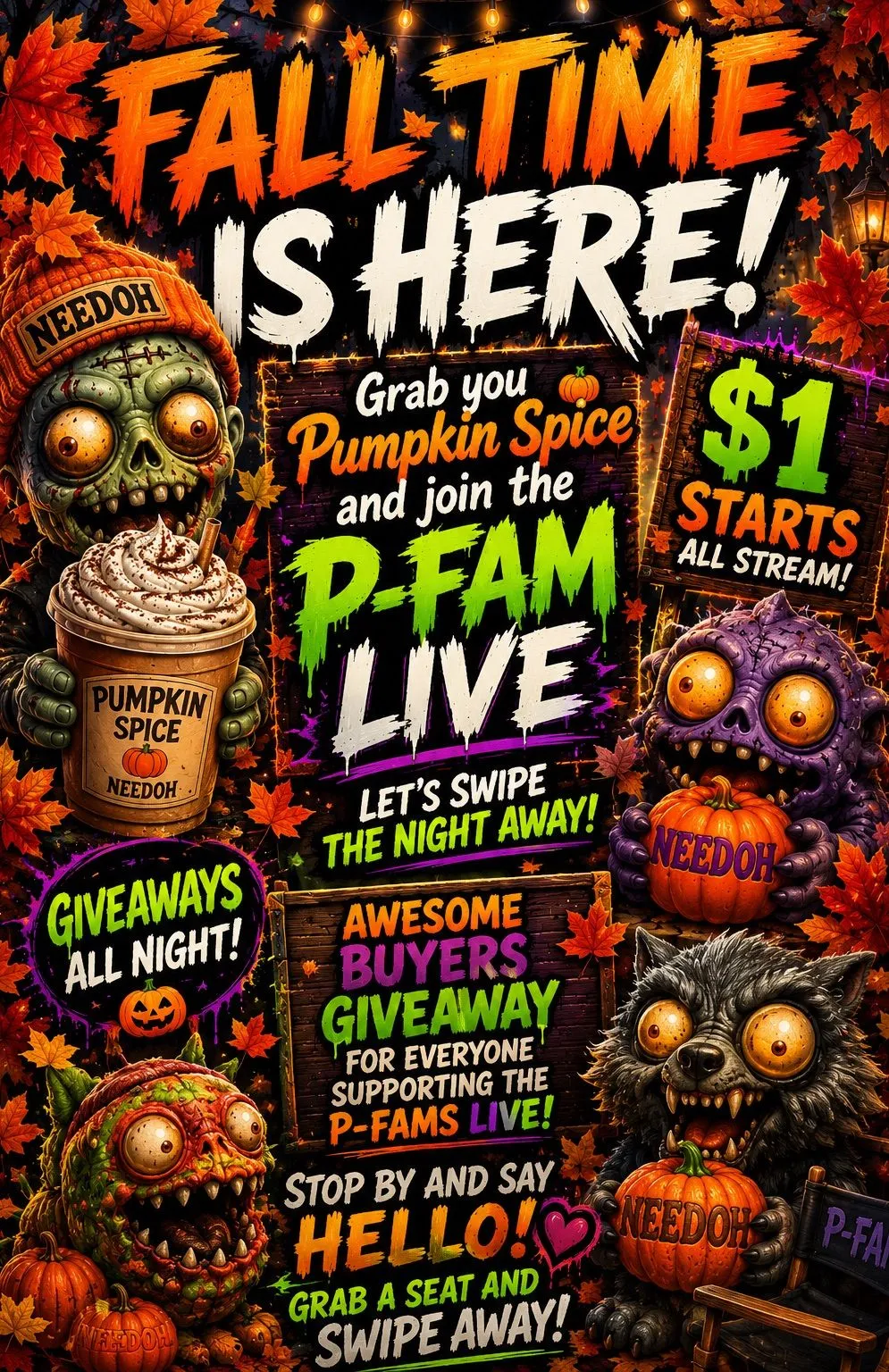 Thumbnail for live show