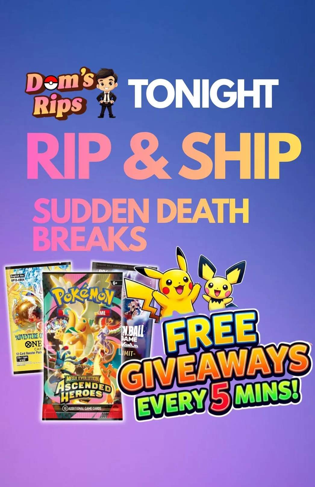 Thumbnail for live show
