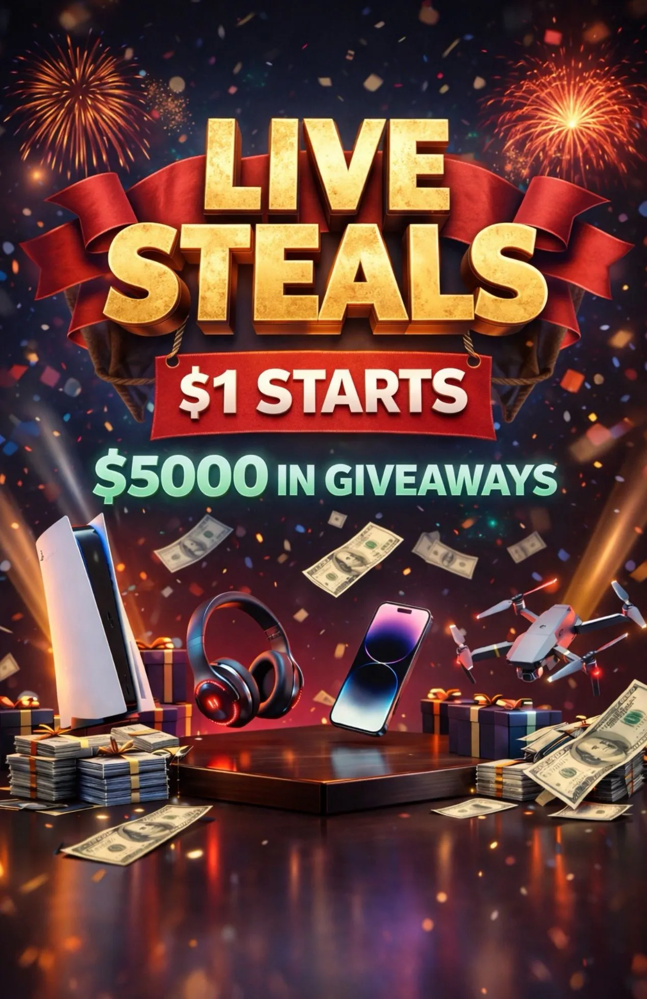 Thumbnail for live show