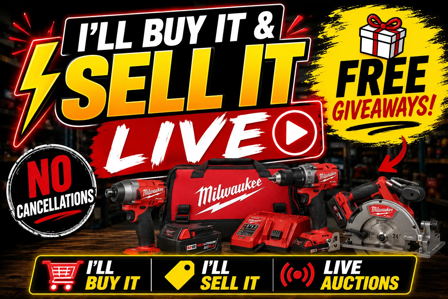 Thumbnail for live show