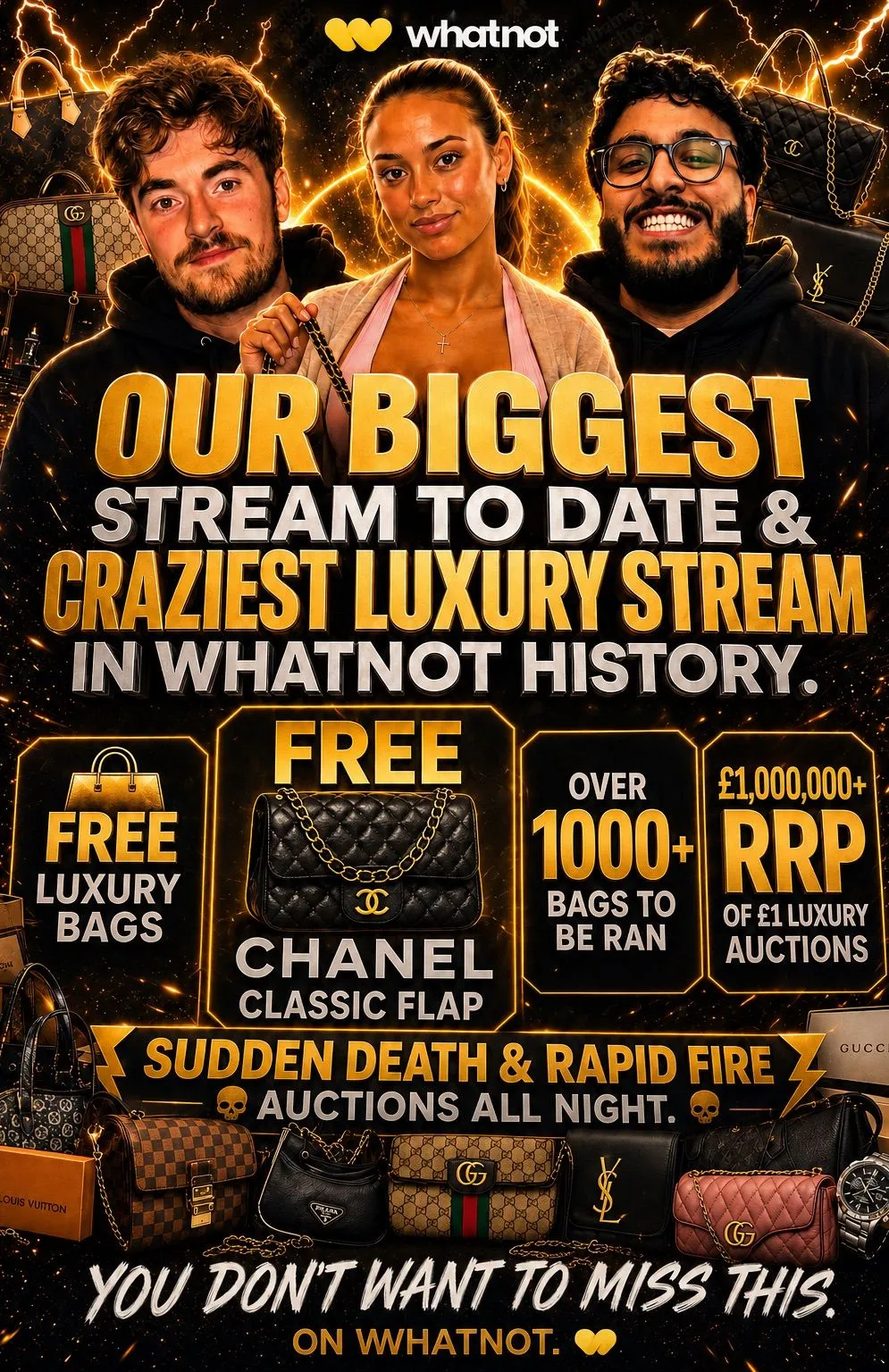 Thumbnail for live show