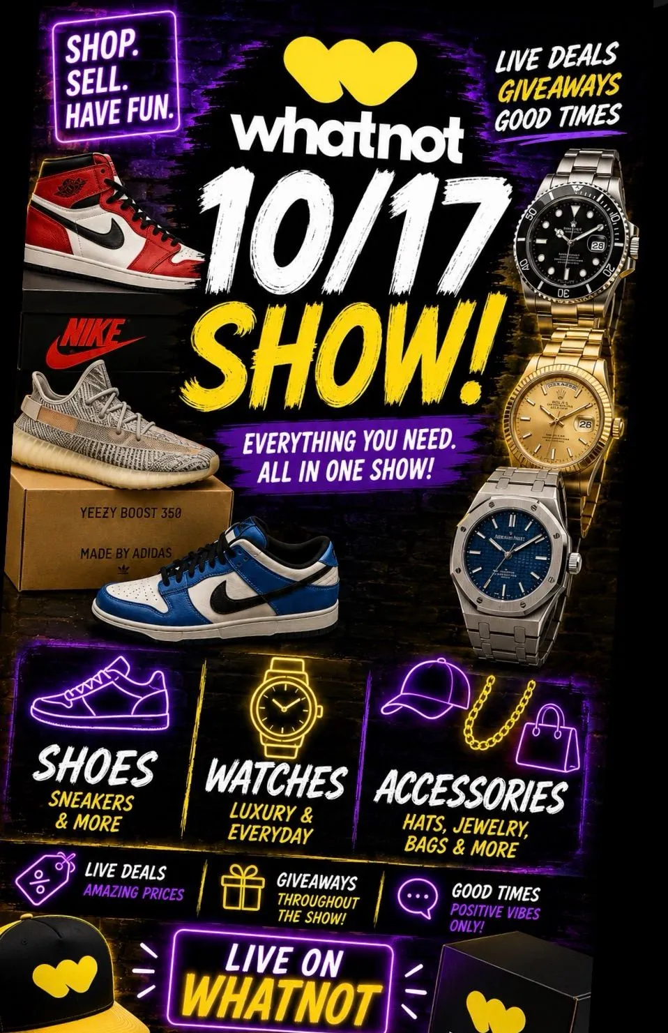Thumbnail for live show