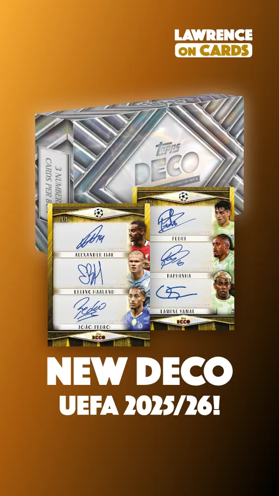Topps DECO UEFA 2025/26 🔥 FULL TEAMS!!