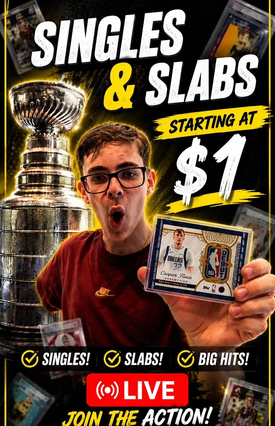 Thumbnail for live show
