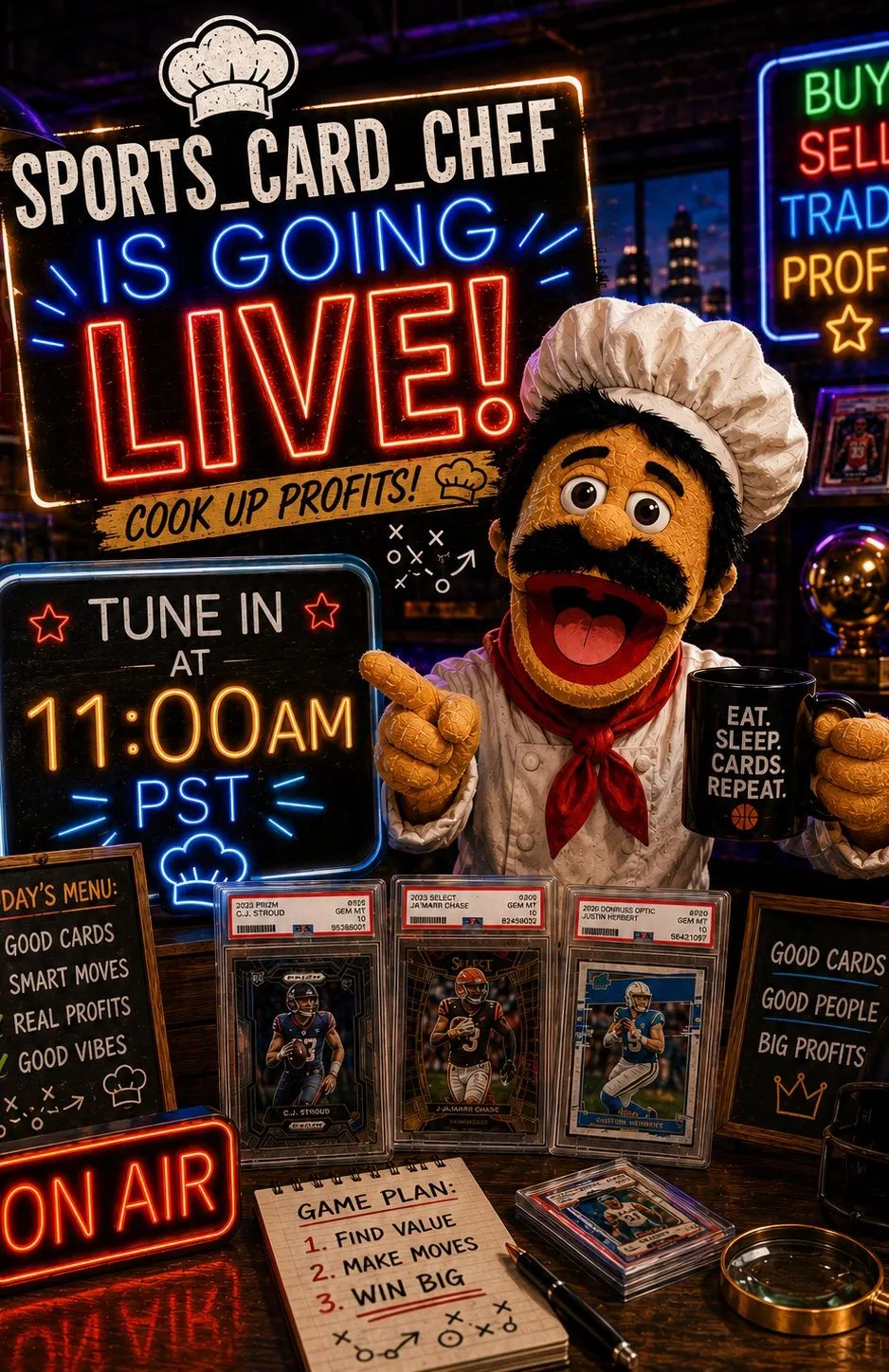 Thumbnail for live show