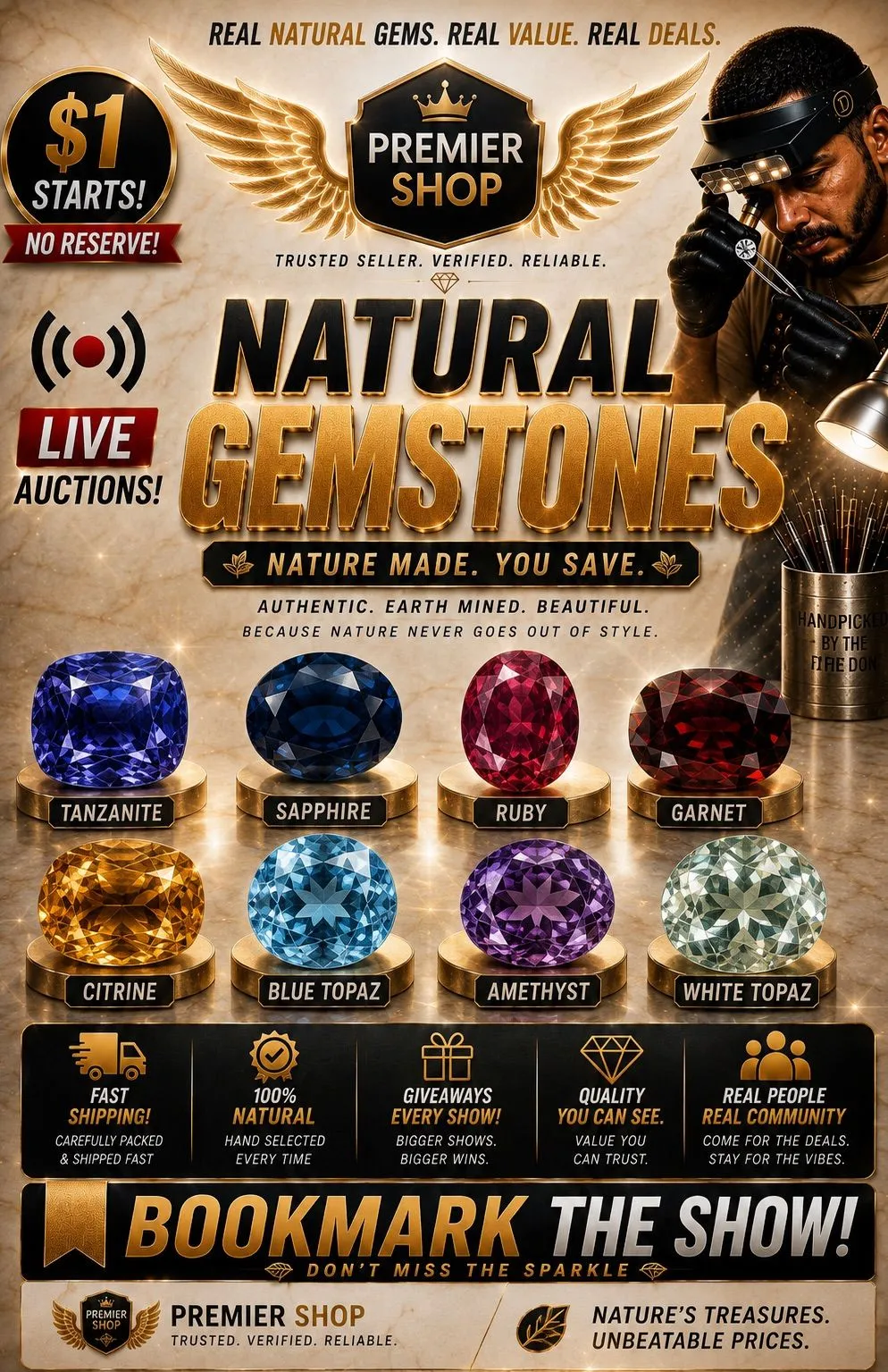 Thumbnail for live show
