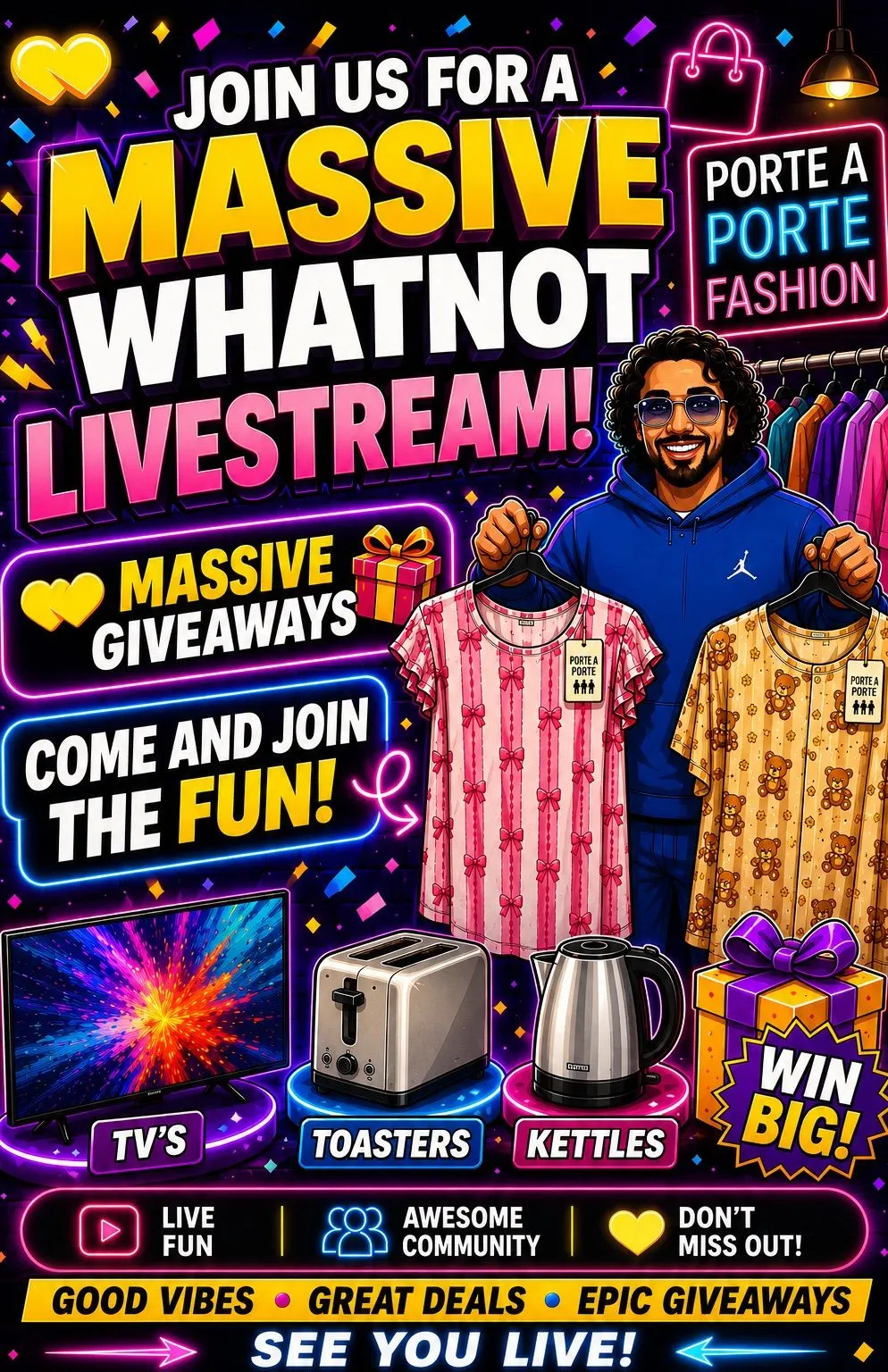 Thumbnail for live show