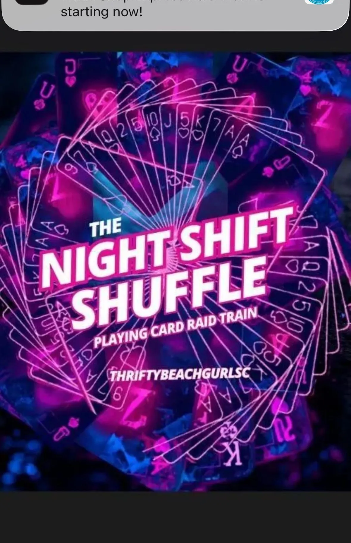 Thumbnail for live show