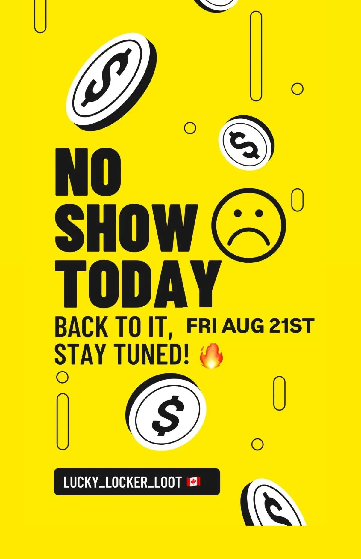 Thumbnail for live show
