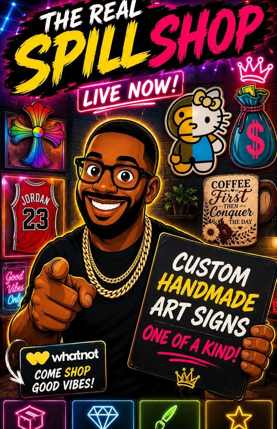 Thumbnail for live show