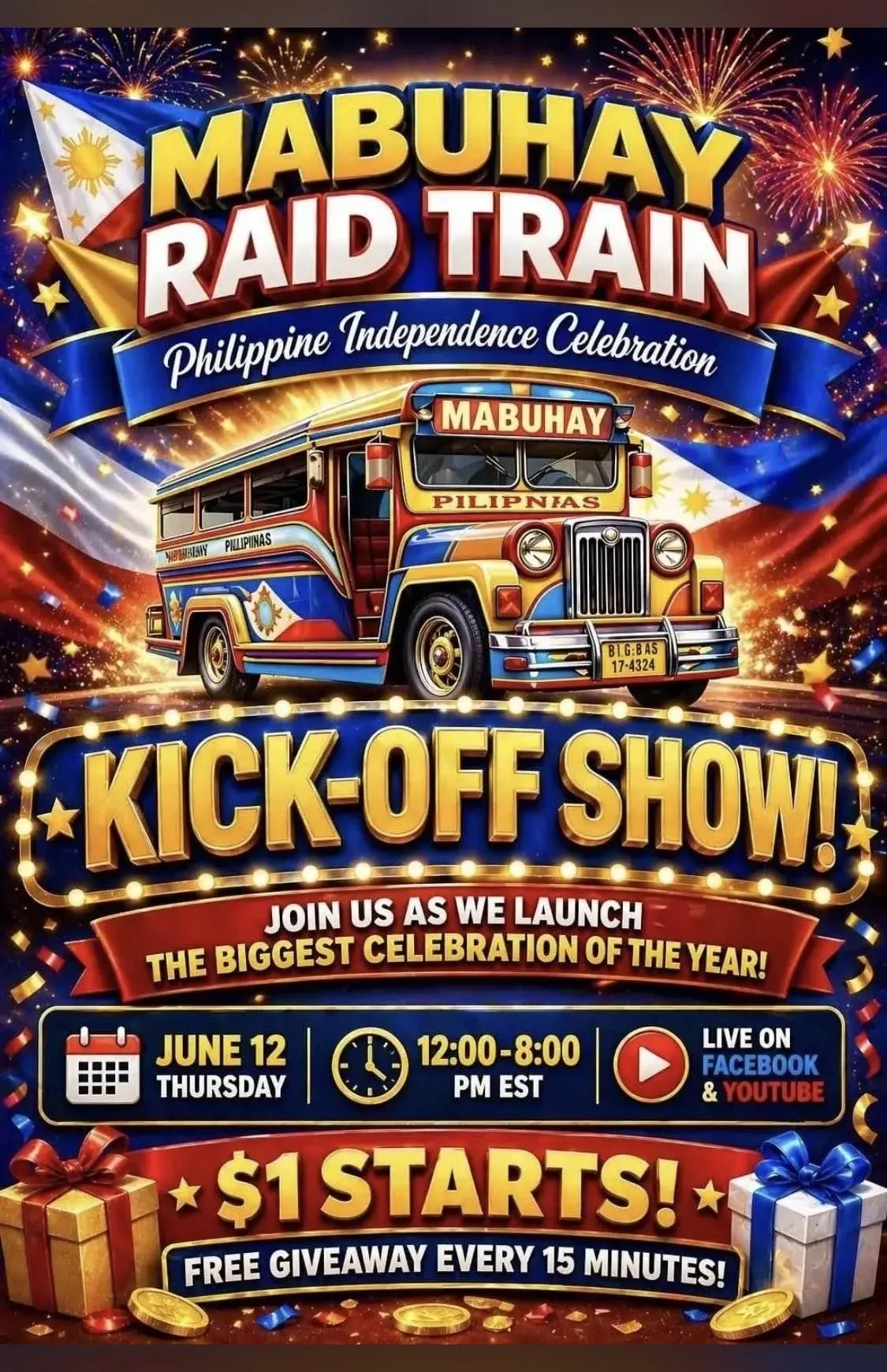 Thumbnail for live show