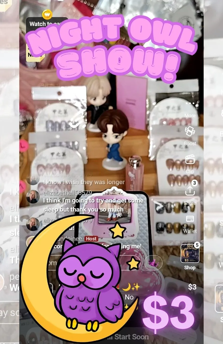 Thumbnail for live show