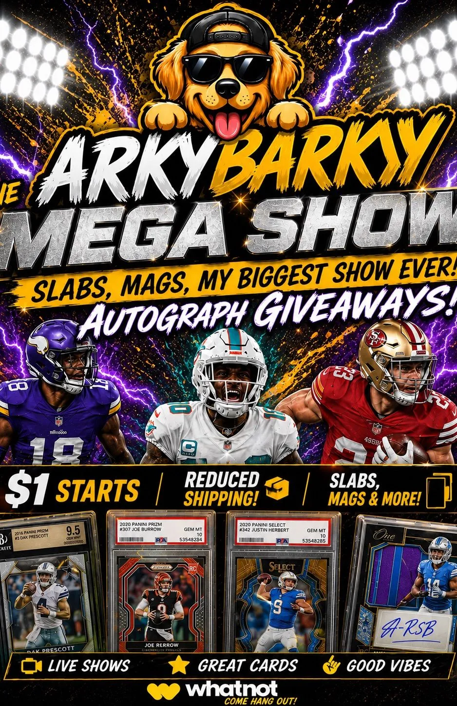 Thumbnail for live show
