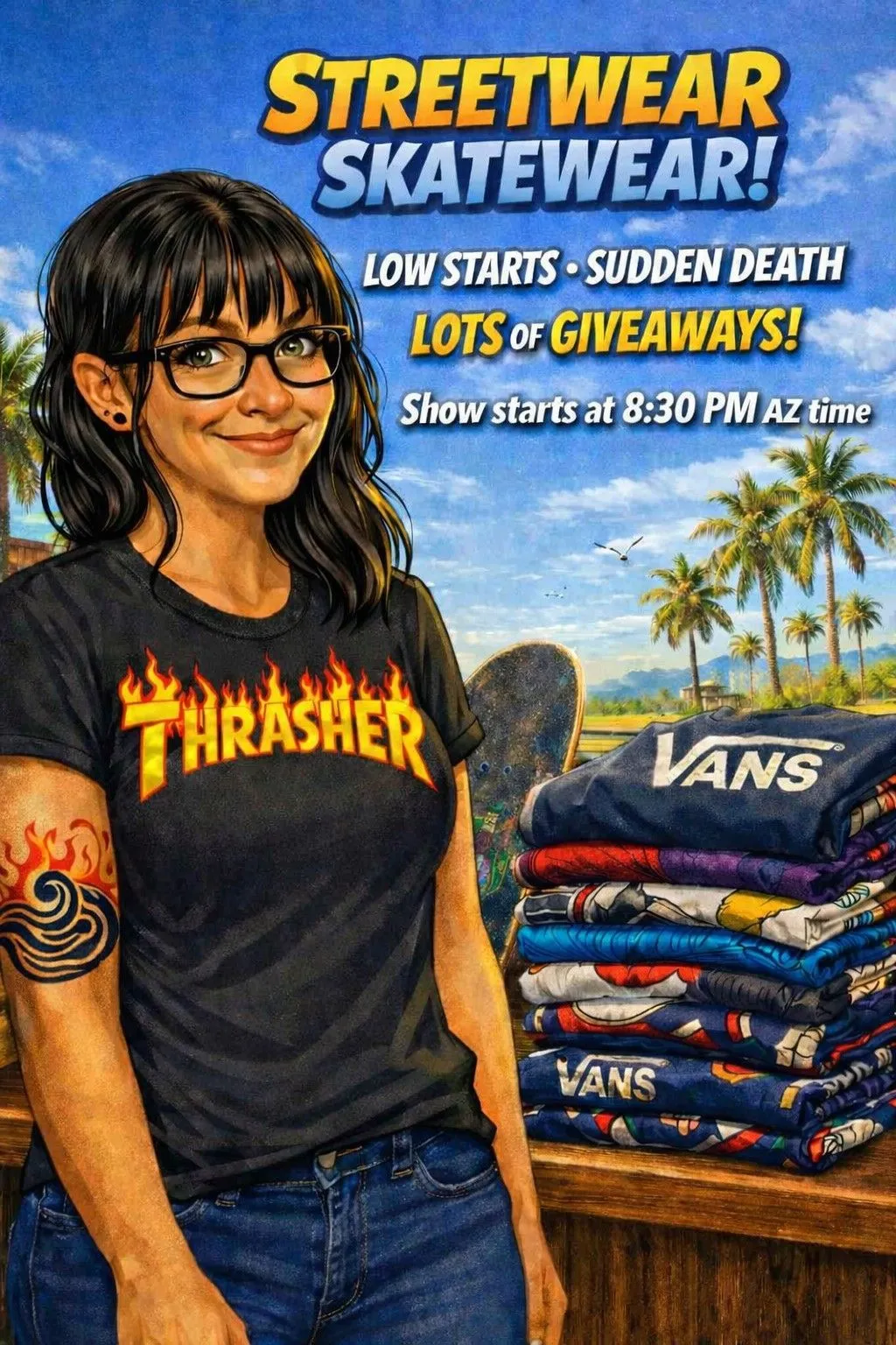 Thumbnail for live show