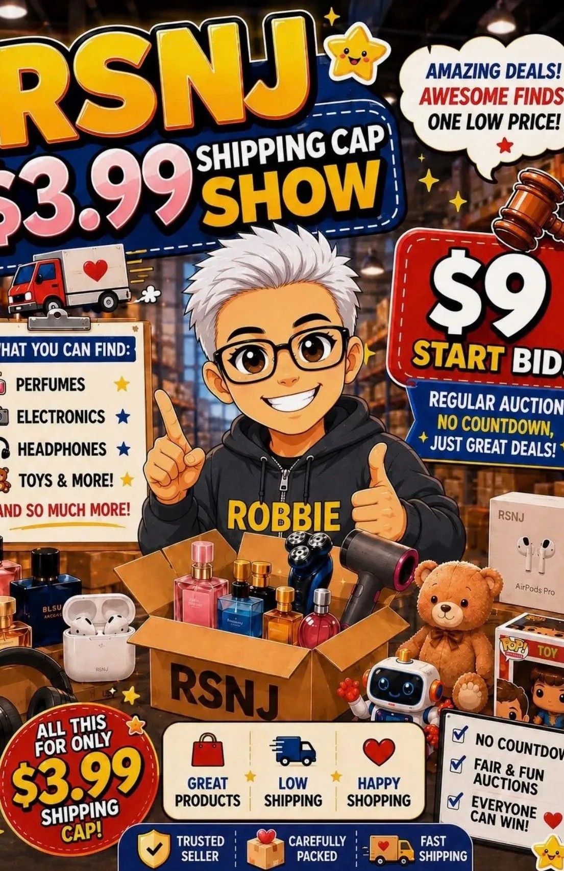 Thumbnail for live show