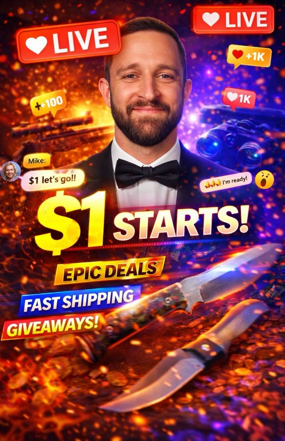 Thumbnail for live show