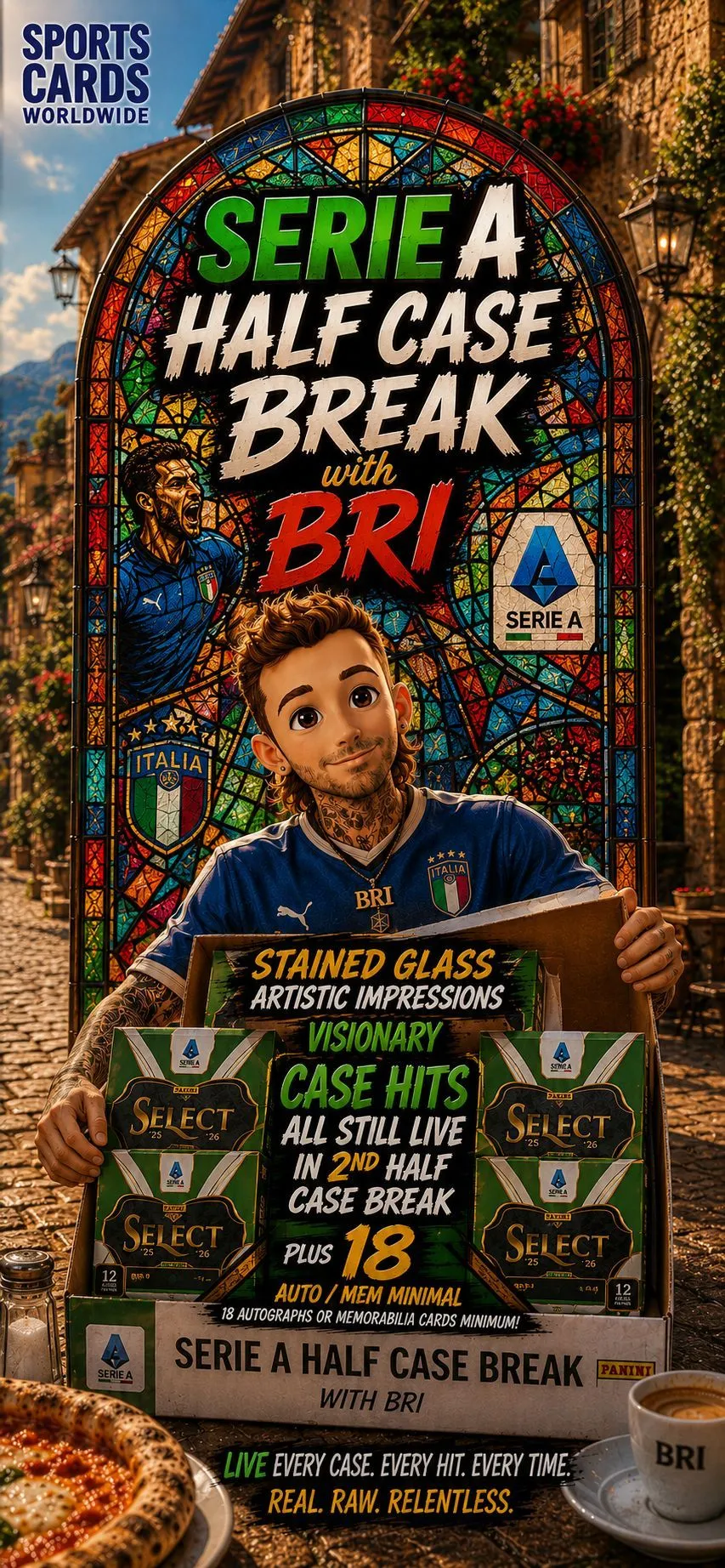 SERIE A SELECT HALF CASE BREAK WITH BRI