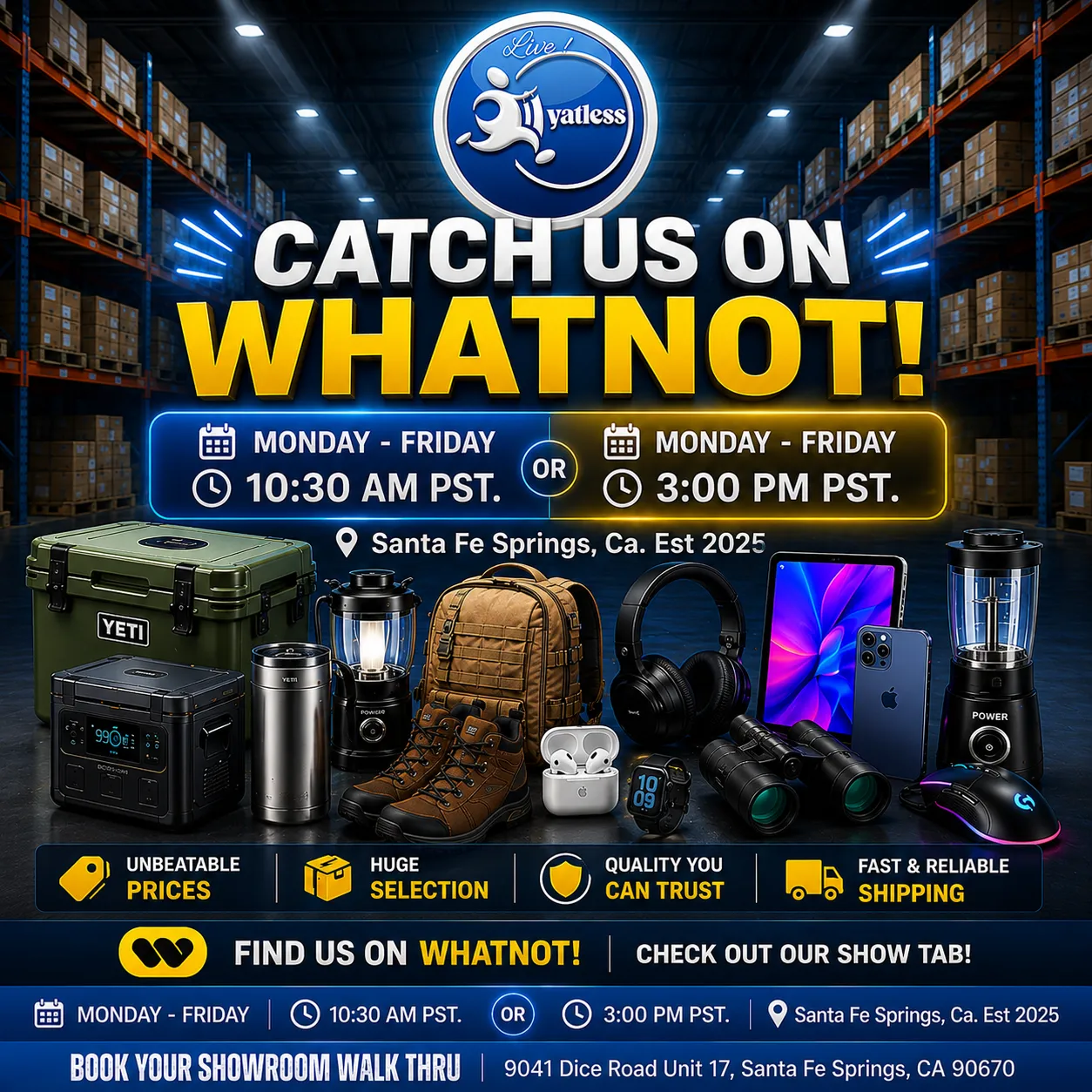 Thumbnail for live show