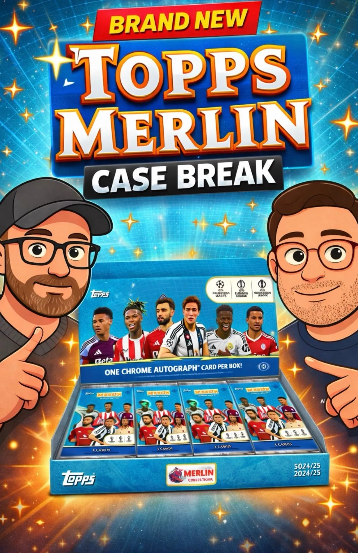 🔥 BRAND NEW TOPPS MERLIN FULL CASE BREAK! 🔥