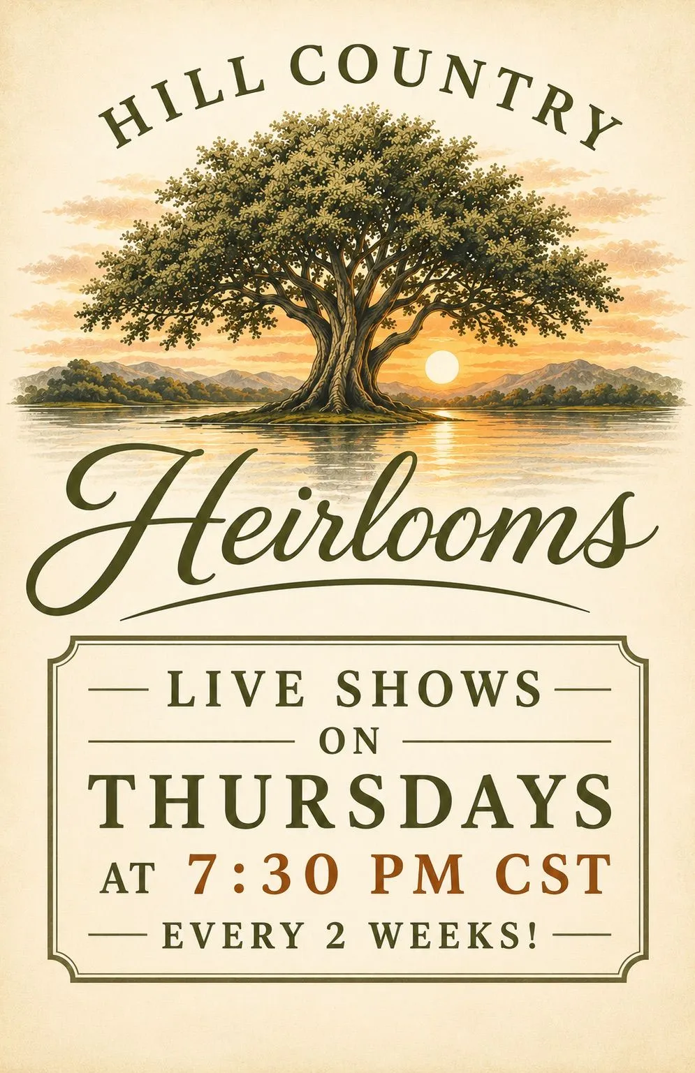 Thumbnail for live show