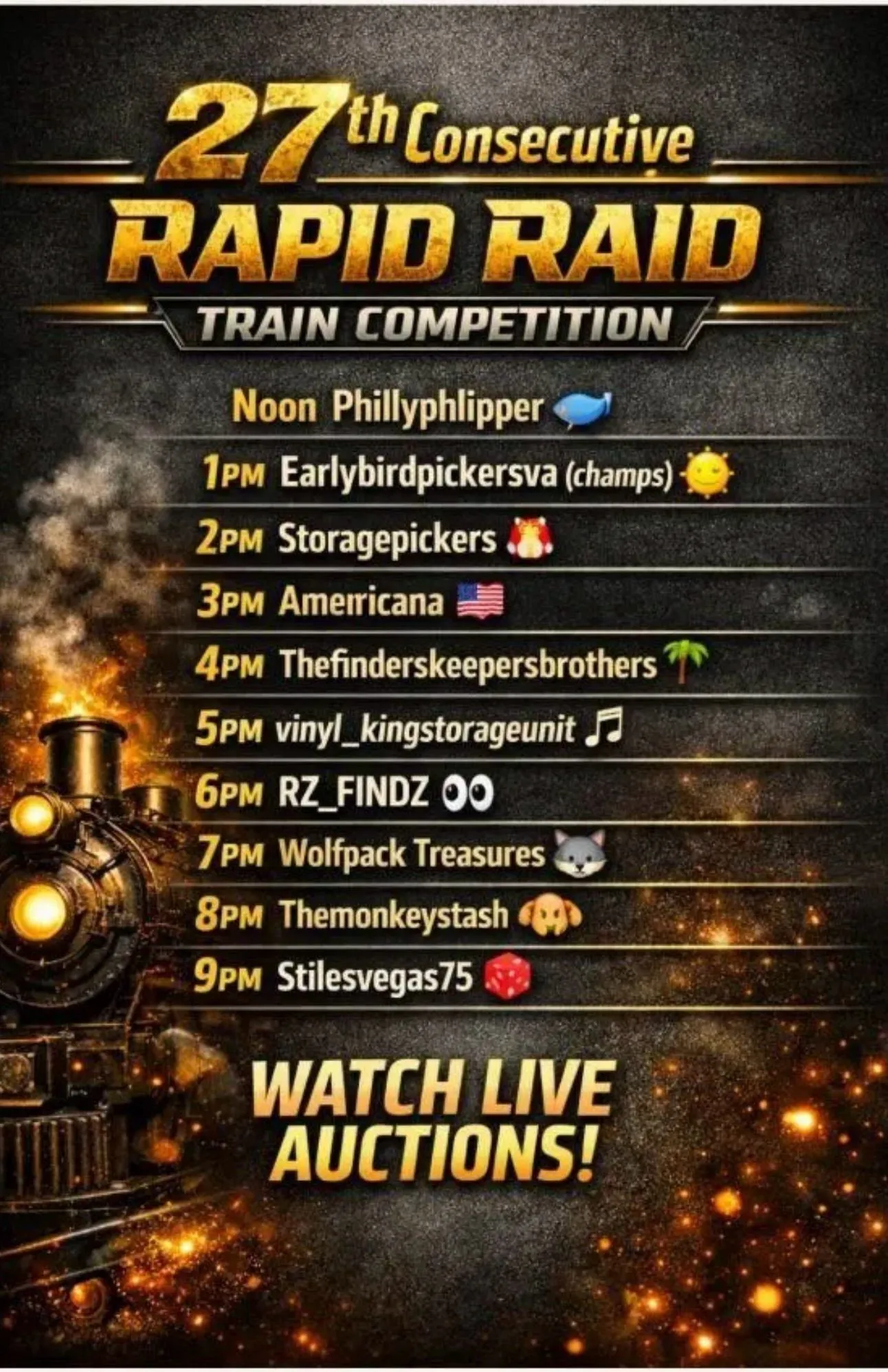 Thumbnail for live show