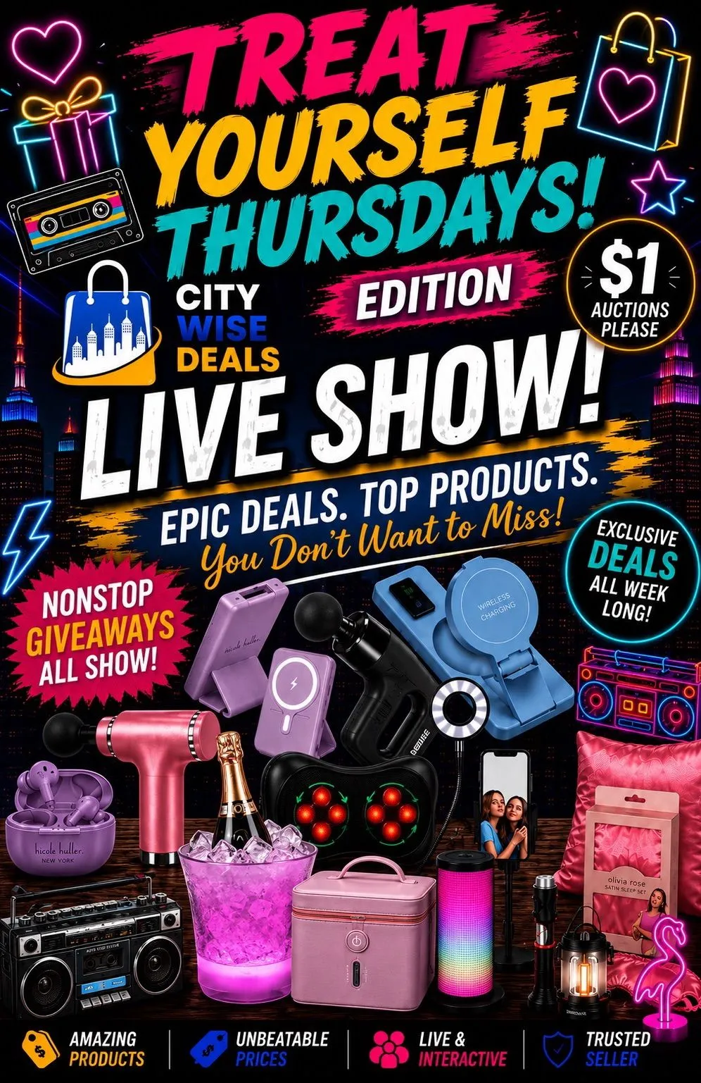 Thumbnail for live show