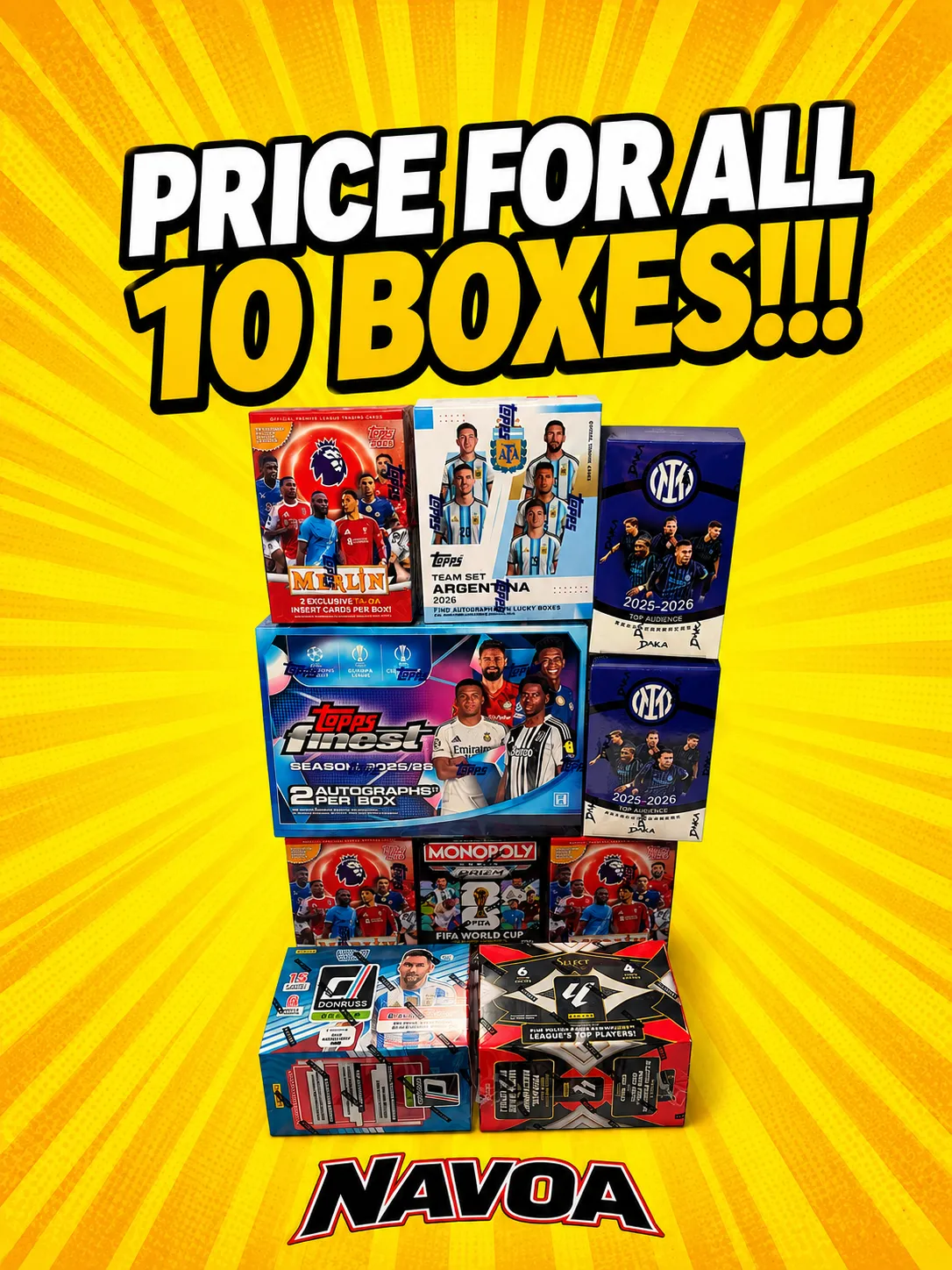 £1 STARTS - PRICE FOR ALL 10 BOXES!!!