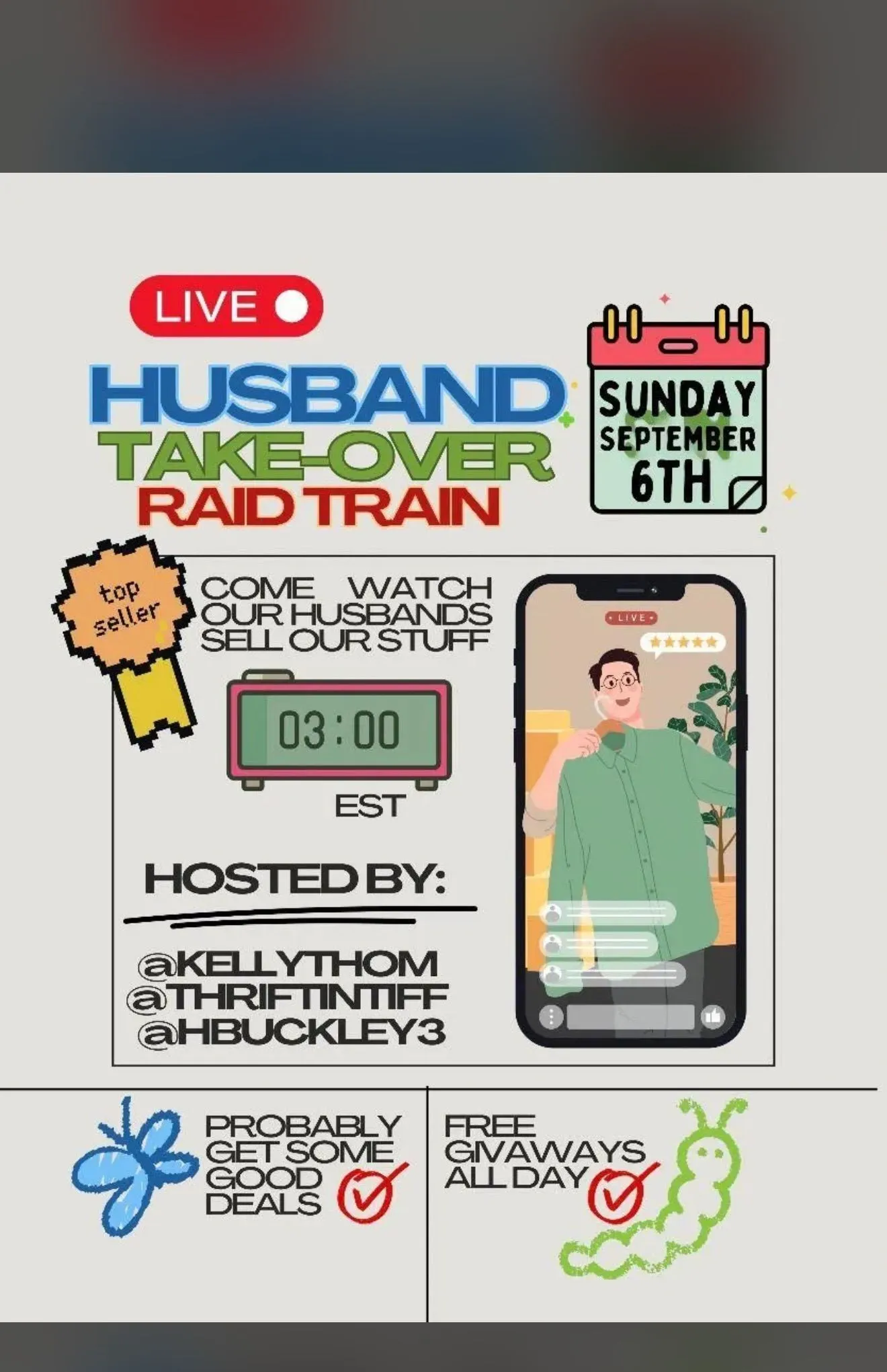 Thumbnail for live show