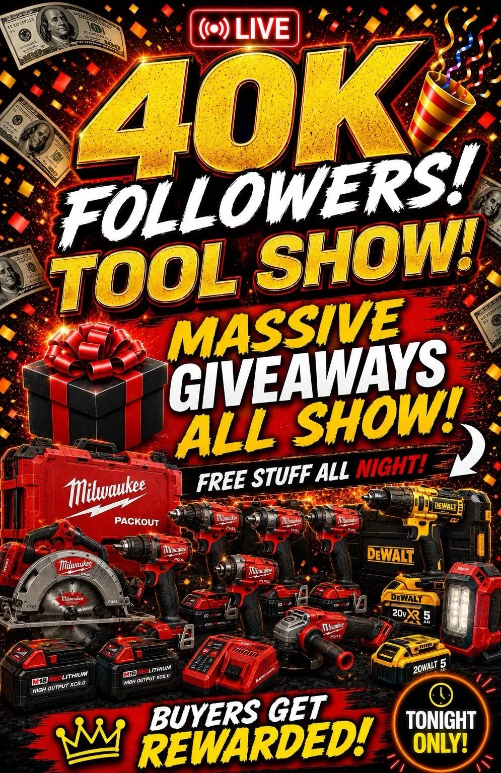 Thumbnail for live show