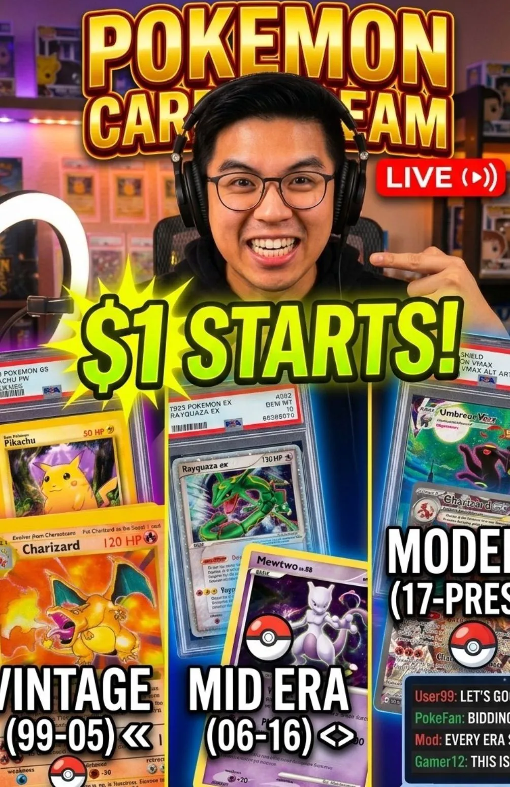 Thumbnail for live show
