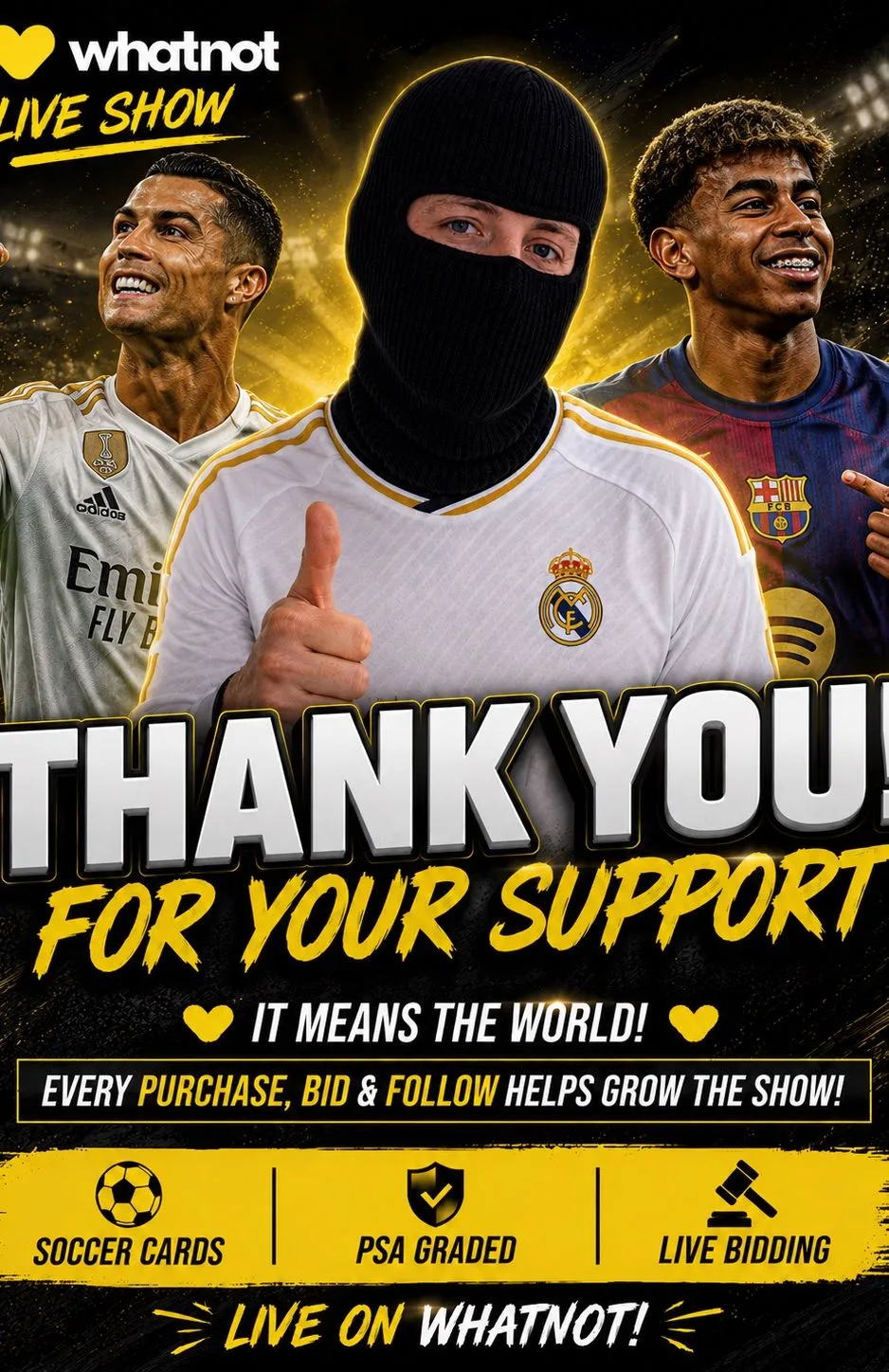 Thumbnail for live show